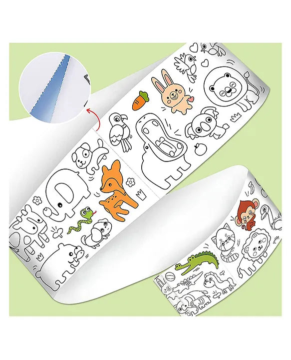 10 Feet Multipurpose Coloring Paper Roll for kids