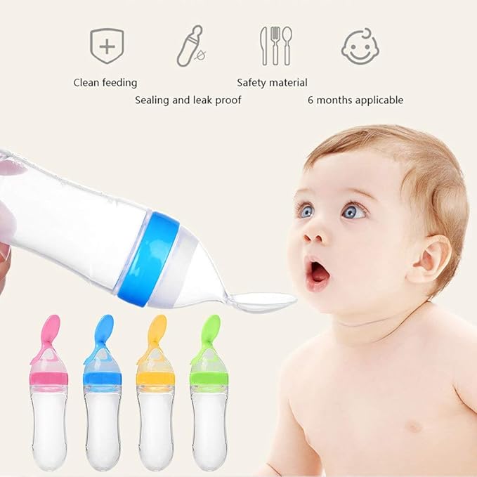Premium First Feed Soft Silicone Baby Food Feeder