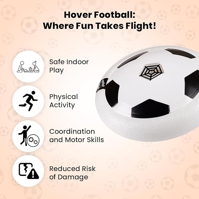 Hovering Football - Indoor Floating soccer ball