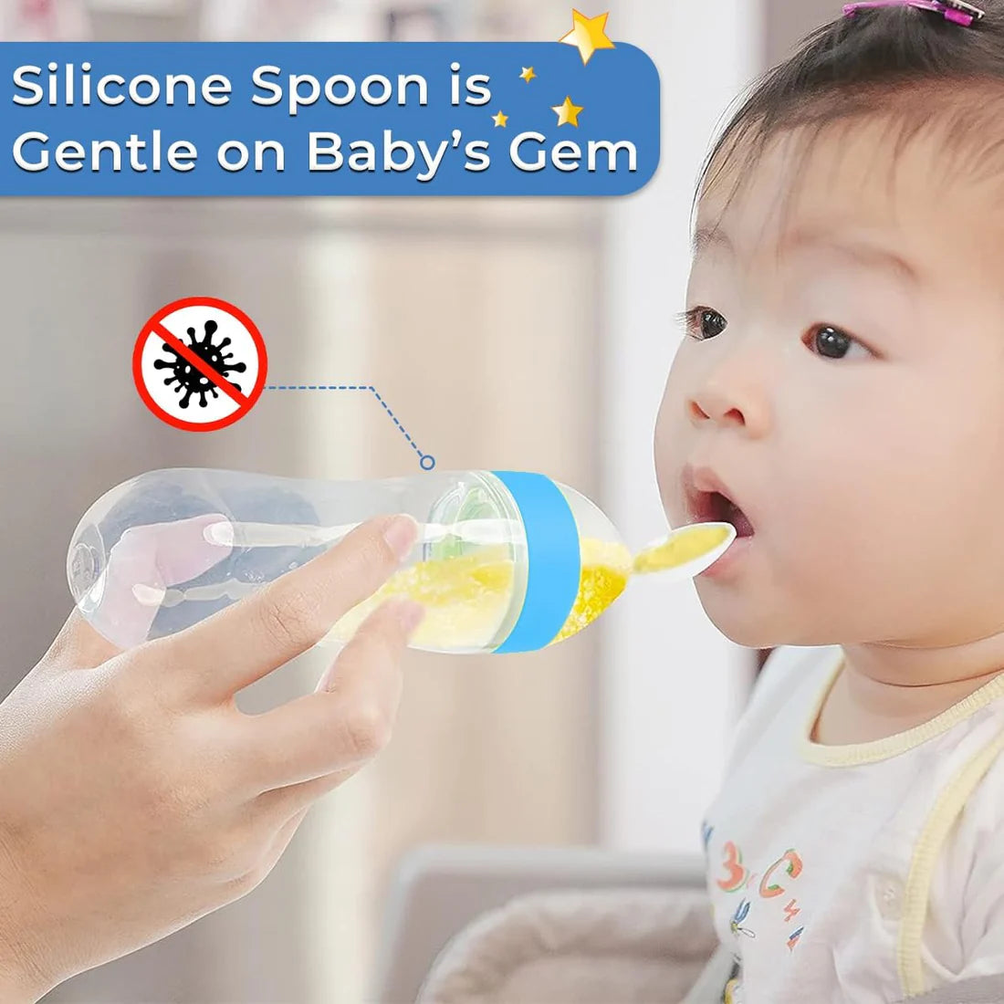Premium First Feed Soft Silicone Baby Food Feeder