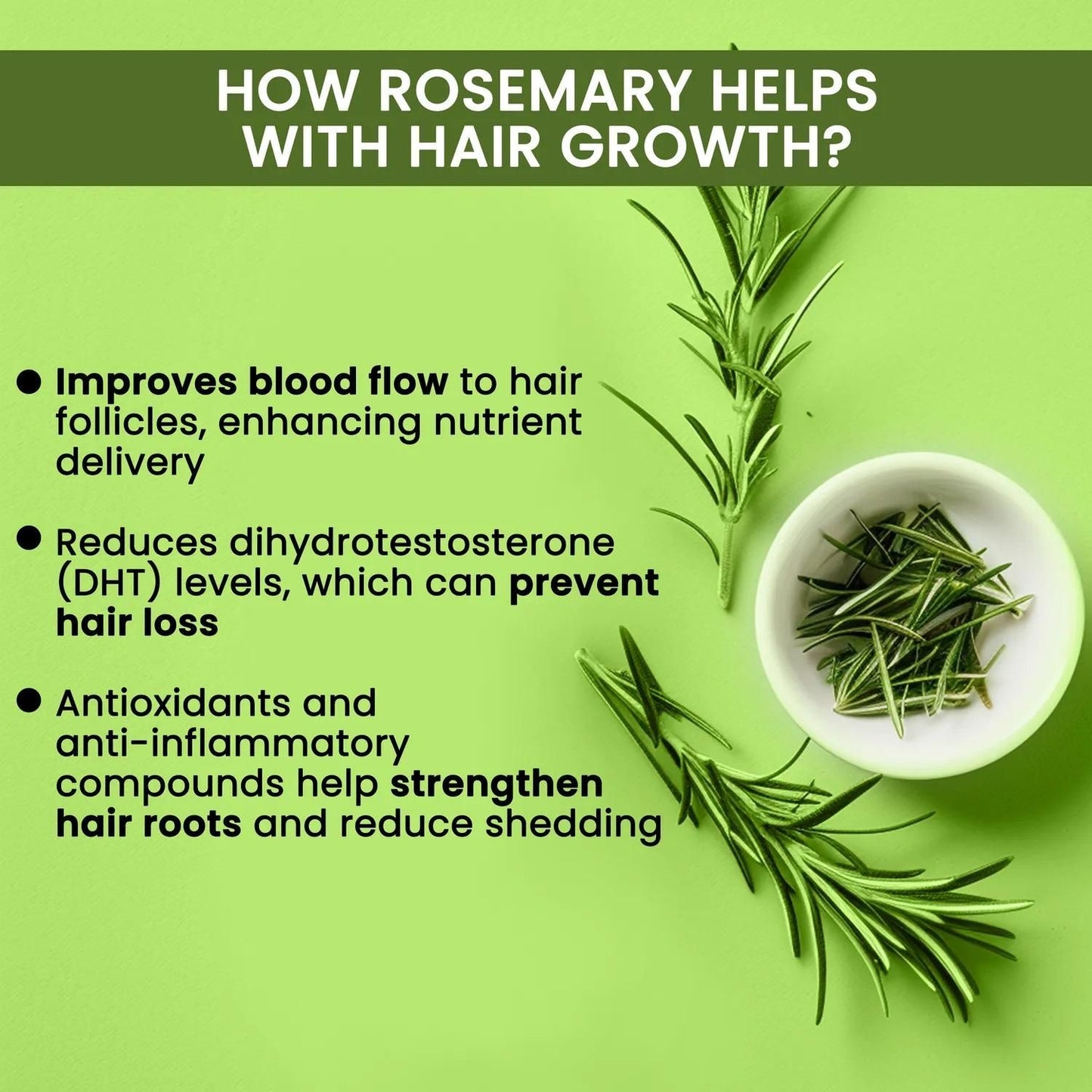Alps Goodness Rosemary Water Hairspray for Hair growth - Pack of 3 (100 ml each)