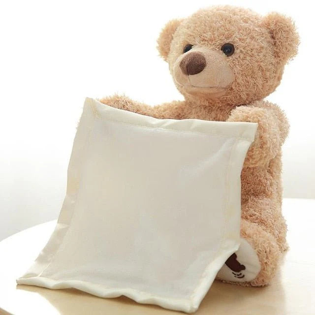 Interactive Pee-ka-boo teddy bear Plush Toy