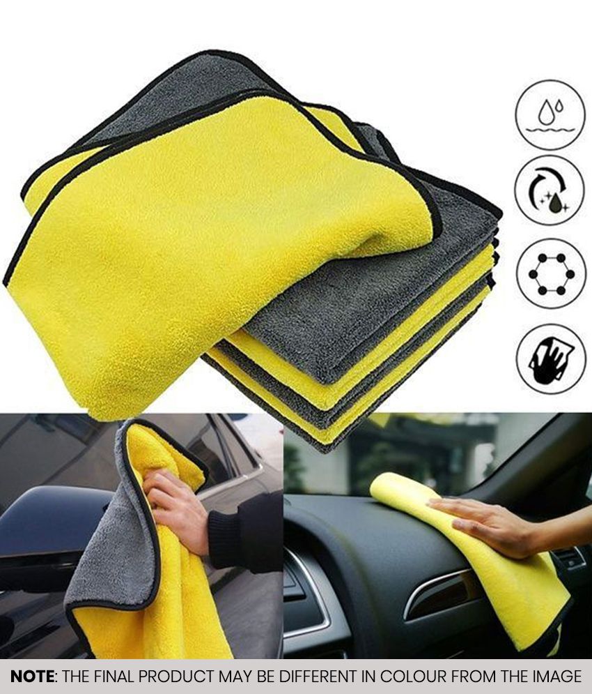 Multipurpose Microfiber Double Layered Cloth 800gsm (PACK OF 2)