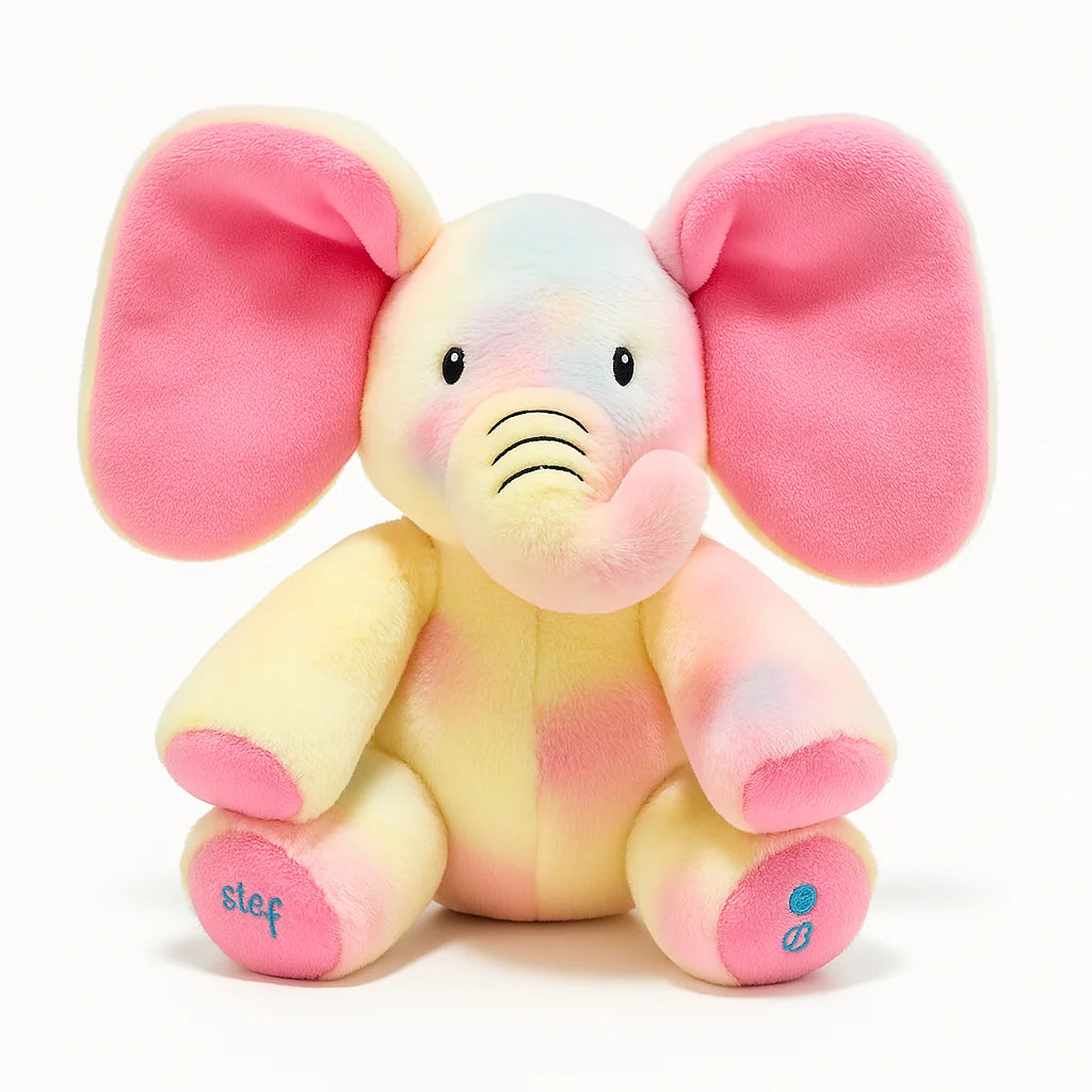 Interactive Pee-ka-boo Elephant Plush toy