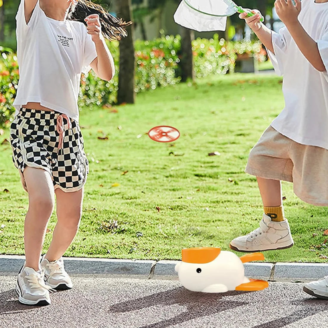 Duck Flying Disc Toy for Kids
