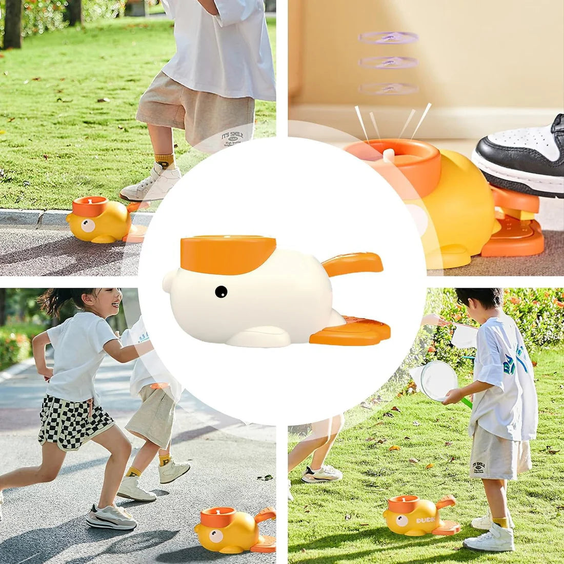 Duck Flying Disc Toy for Kids