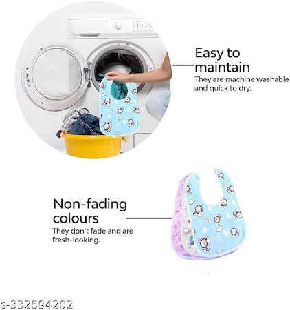 Soft Water repellent and Quick Dry Baby Bib