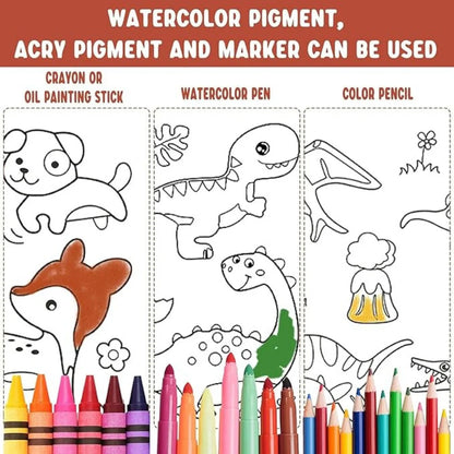 10 Feet Multipurpose Coloring Paper Roll for kids
