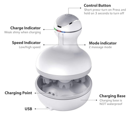 Tresséa X - Cordless Scalp Massager