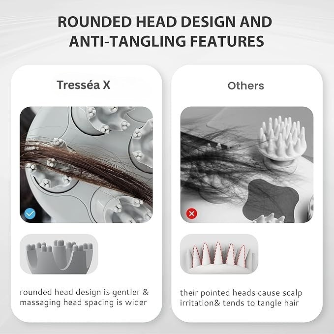 Tresséa X - Cordless Scalp Massager
