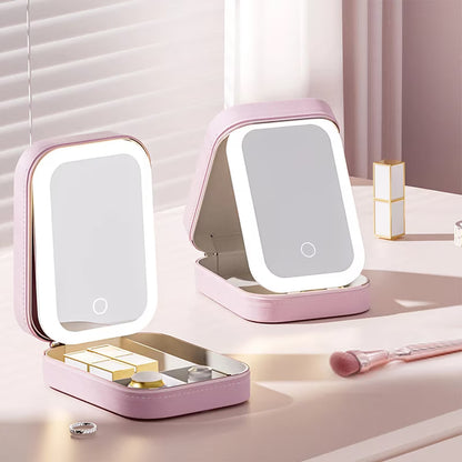 Vogue Vanity - Compact LED Mirror Makeup Box