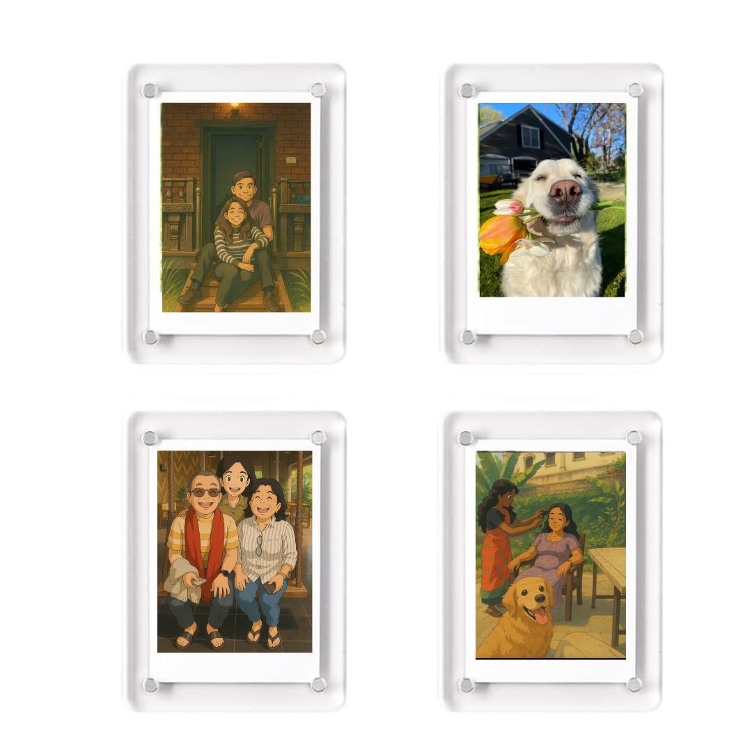 Premium Magnetic Acrylic Photo Frames