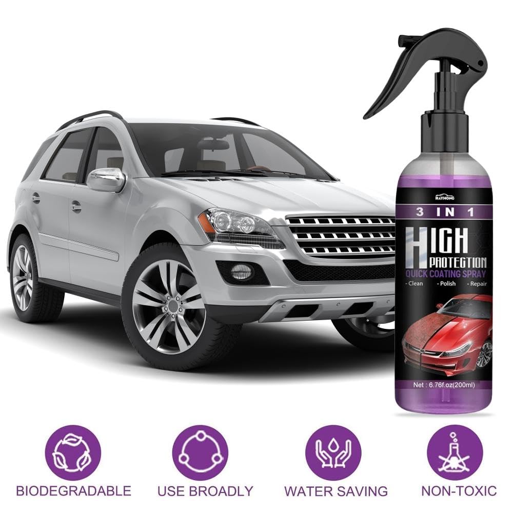 High Protection Car Ceramic Coating Spray  (Pack of 2)