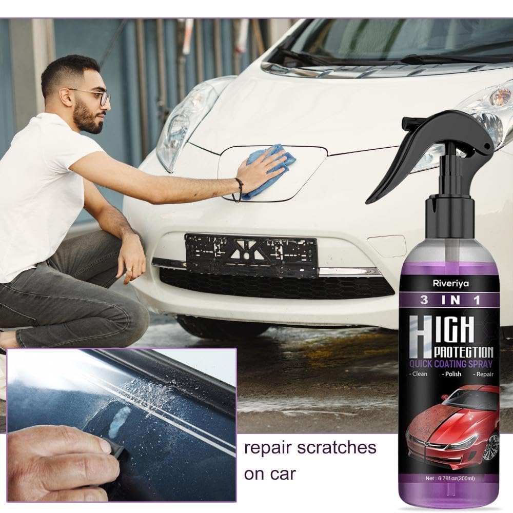 High Protection Car Ceramic Coating Spray  (Pack of 2)