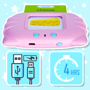 Talking Flash Cards - Montessori Toys Flash Cards (220+ words)