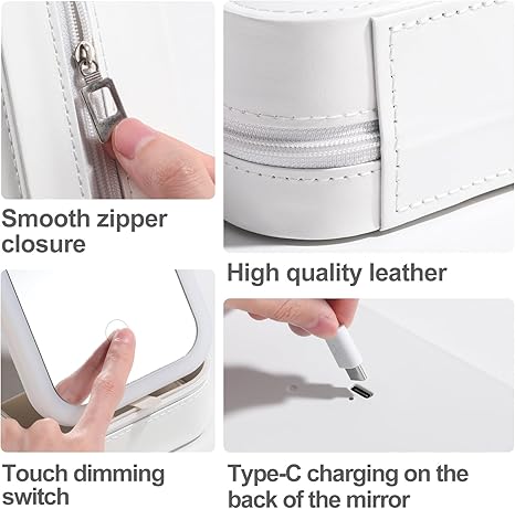 Vogue Vanity - Compact LED Mirror Makeup Box