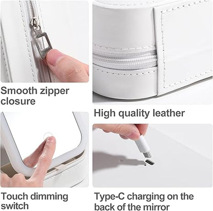 Vogue Vanity - Compact LED Mirror Makeup Box