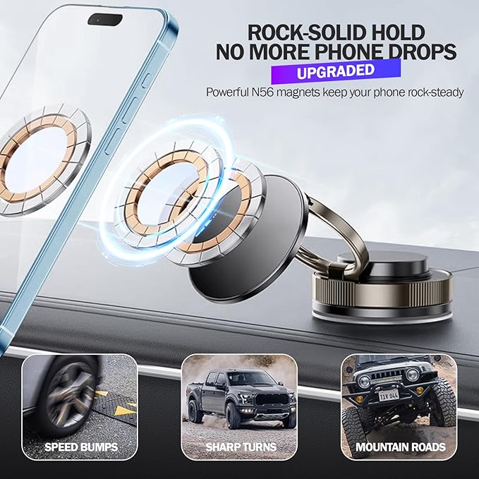 MagHold 360 - Magnetic Phone Holder