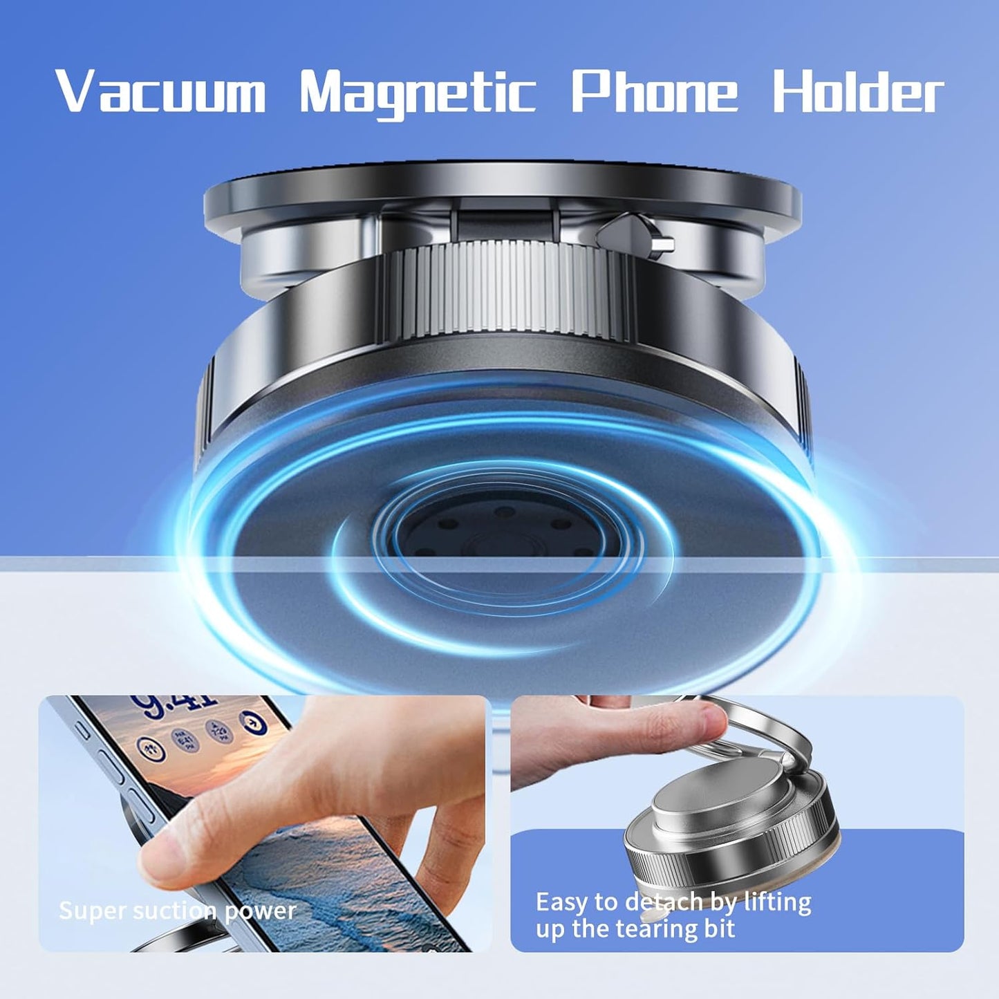 MagHold 360 - Magnetic Phone Holder