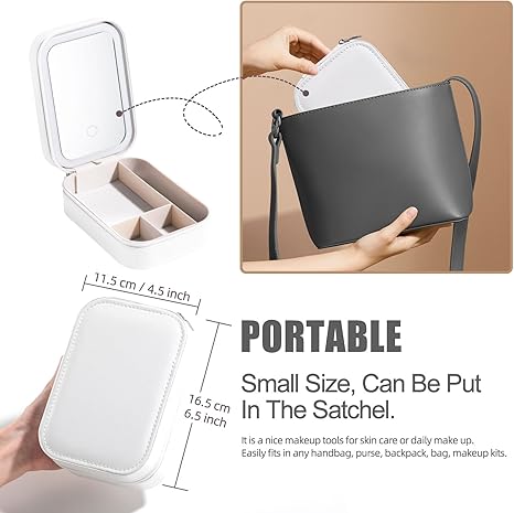 Vogue Vanity - Compact LED Mirror Makeup Box