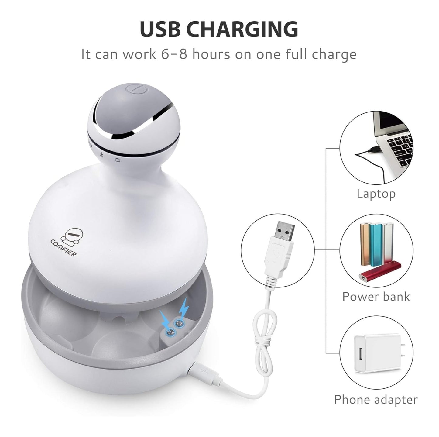 Tresséa X - Cordless Scalp Massager