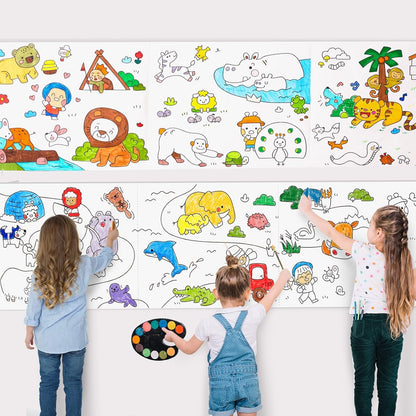 10 Feet Multipurpose Coloring Paper Roll for kids