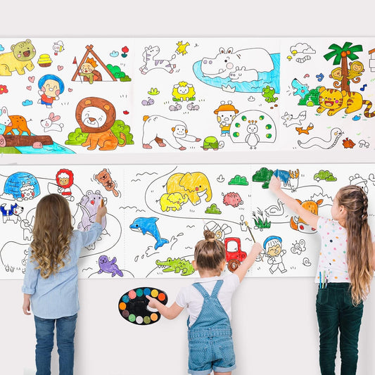 10 Feet Multipurpose Coloring Paper Roll for kids