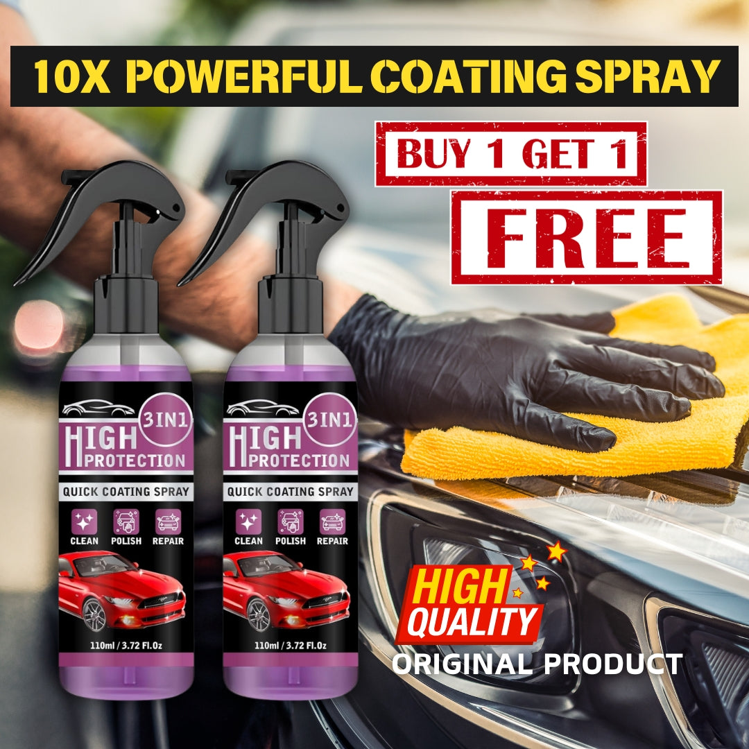 High Protection Car Ceramic Coating Spray  (Pack of 2)