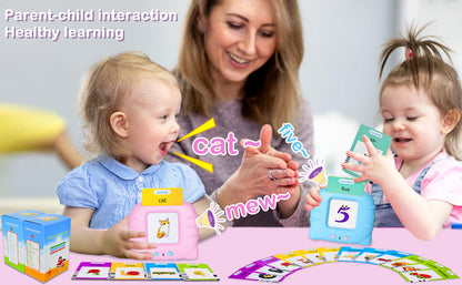 Talking Flash Cards - Montessori Toys Flash Cards (220+ words)