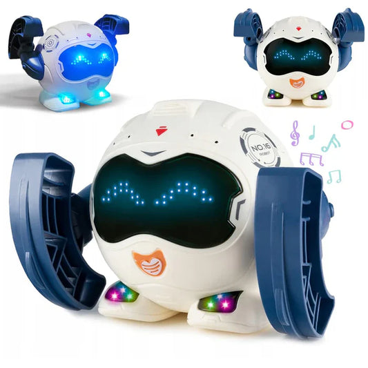 Tumbling Robot Musical Toy for Kids